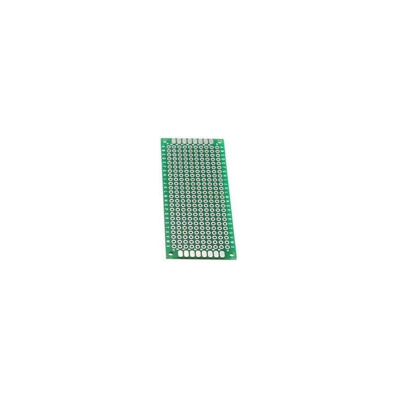Dubbelzijdige printplaat 3x7cm met 240 gaatjes